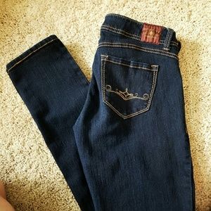 Domaine Dark Blue Skinny Jeans